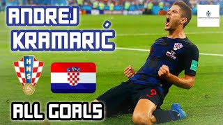 Andrej Kramarić  All Goals for Croatia [upl. by Kristi]