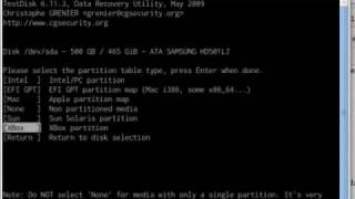 TestDisk  Recuperare partizioni danneggiate [upl. by Feldman585]
