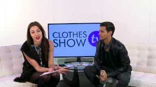 Emily Hartridge interviews Ollie Locke  Clothes Show Live 2013  Clothes Show TV [upl. by Elatnahc551]