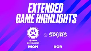 Union MonsHainaut vs House of Talents Kortrijk Spurs  Game Highlights [upl. by Leziar]