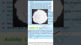 Activity 18 Decomposition of Silver Chloride Class 10 Chapter 1 Science shorts [upl. by Serge]