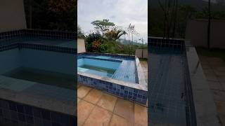 Construindo uma piscina nova fy viral pool piscinas dicas construção satisfying satisfy [upl. by Yemorej]