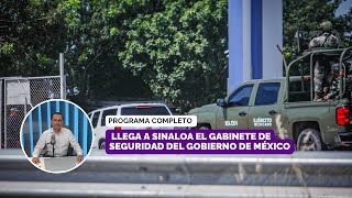 Llega a Sinaloa el Gabinete de Seguridad del Gobierno de México [upl. by Pepin]