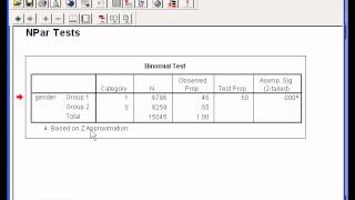 Binomial test [upl. by Ahtenak]