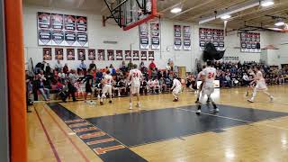 Lyndonville vs Notre Dame boys basketball 2 2192020 [upl. by Mindi]