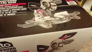 Ozito Compound Mitre Saw Bunnings Buy [upl. by Mazur]