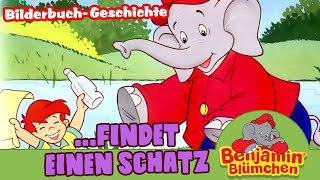 Benjamin Blümchen  findet einen Schatz  Meine erste BILDERBUCH GESCHICHTE [upl. by Durr]