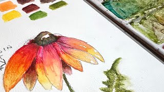 Watercolor Pencil 3 Techniques I Play With Welcome Beginners  Lets Create [upl. by Braynard646]