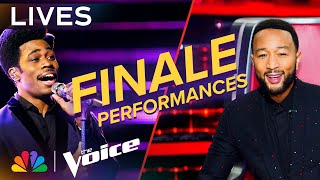 The Best Performances from the Top 5 Finalists  The Voice  NBC [upl. by Harli358]