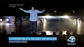 David Copperfields famous vanishing crowd trick revealed in court  ABC7 [upl. by Zanze]