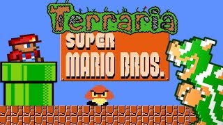 Super Terraria Bros Adventure Map GERMANHD  SUPER MARIO [upl. by Pol]