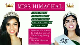 Miss Himachal • Auditions • Eligibility • My Experience Ravitanaya Sharma• Beauty Pageants [upl. by Lundgren]