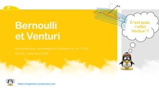 ðŸ›«Bernoulli et Venturi BIA Principes du volðŸŽˆ02 [upl. by Patric]