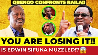 🚨RAILA SHOCKED As ORENGO Lectures Him About ODM Values😱🔥💥 [upl. by Trisha]