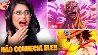 ELE É UM DEUS 😱 Rap do Doflamingo  UM REI amp Rap do Ace  PUNHOS DE FOGO  7 MINUTOZ [upl. by Draw]