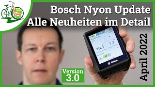 Bosch Nyon Update 🚴 Diese Neuheiten erwarten dich 🆕 v3  April 2022 [upl. by Haela]