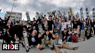 Flowgrind International Skateboarding Contest 2016 [upl. by Nalyk626]