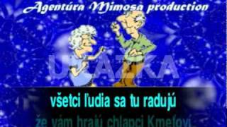 Kmeťoband  Dnes večer vám zábavu hráme MIMOSA KARAOKE 1 [upl. by Publius]