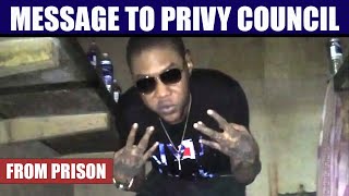 Vybz Kartel SEND Direct Message To Privy Counsel Judges Foota PSSED With Privy Council DECISION [upl. by Nyllaf]