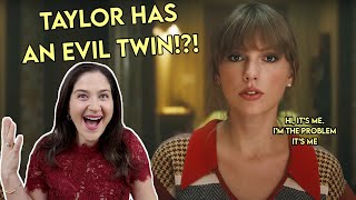 Taylor Swift  AntiHero Music Video REACTION wow just wow [upl. by Tertias]