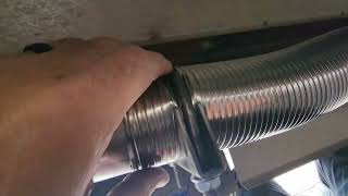 Cheap quick easy temporary fix for stolen catalytic converter Ford E450 RV Class C motorhome [upl. by Htrow777]