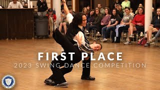 1st Place Winner  Fall 2023 Swing Dance Competition [upl. by Noruq508]