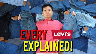 COMPLETE Guide To Levis Jean 30 Fits Explained [upl. by Jackie597]