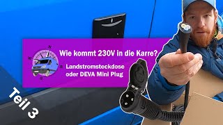 DEFA Mini Plug oder CEE Dose 🧐🔌🚫 Die AußensteckdoseLandstromsteckdose für 230V im Camper [upl. by Isidoro946]