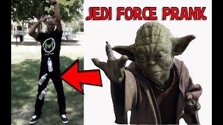 JEDI FORCE PRANK  HOW TO PRANKS with MoloNation [upl. by Barri]