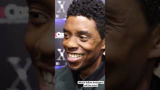 Chadwick Boseman says who he’ll miss most from Avengers  marvel BlackPanther [upl. by Hevak]