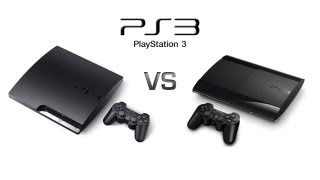 PlayStation 3 Slim vs PlayStation 3 Super Slim [upl. by Budwig]