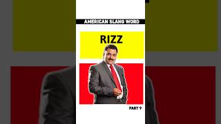 🗣 AMERICAN SLANG WORD  RIZZ  PART 9  shorts thakurclasses english slangwords randirkapoor [upl. by Irahk]