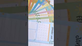 New product launch by my small business Handmade Calendars 2024 Calendars Aesthetic Calendar [upl. by Asta984]