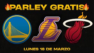 🔥 PRONOSTICOS NBA Y NHL PARA HOY 18032024 🔥 PARLEY GRATIS 🏀🔥 [upl. by Ettennek569]