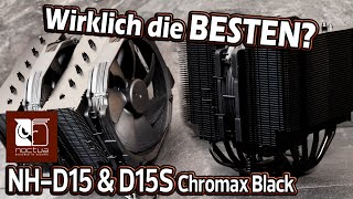 Duell der BESTEN  Noctua NHD15S amp D15 Chromax Black Test [upl. by Idaline]