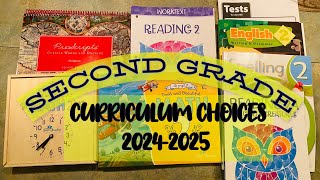 Curriculum picks for Second grade 20242025 [upl. by Trik]