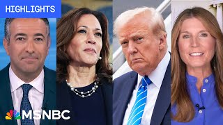 Countdown to the 2024 election Day 87  MSNBC Highlights [upl. by Ynnaej]