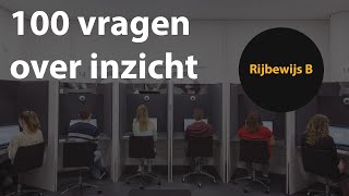 Auto Theorie Examen 2023 100 Inzicht vragen  Rijbewijs B [upl. by Ayalahs295]