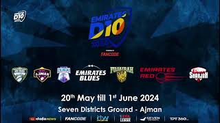 Emirates D10  Sharjah vs Emirates Reds  Final  Seven District Ground Ajman [upl. by Acino]