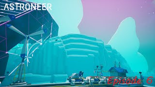 Rail Line Below the Ice  Astroneer Episode 6 [upl. by Gennifer782]