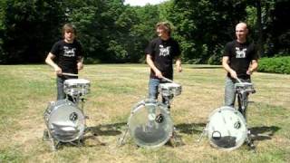 Playmobeat Drumtrio im Treptower Park [upl. by Noiro]