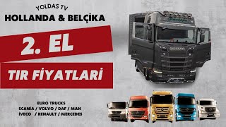 HOLLANDA BELÇİKA 2 EL TIR FİYATLARI [upl. by Niwdog122]