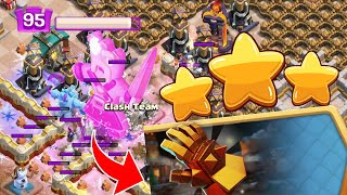 MIT EISERNER HAND  3 Sterne 🎄 Herausforderung  Challenge  Clash of Clans  CoC [upl. by Ly]