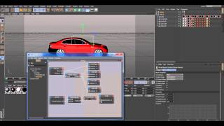 Car Rigging in Maxon 4D With Xpresso [upl. by Rintoul]