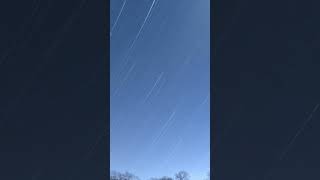 Star Trails Over The Elkhorn Forest on a Starry Night [upl. by Othello]