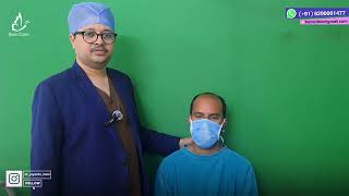 FUE Hair Transplant marking amp planning  Dr Jayanta Bain plastic surgeon  Kolkata [upl. by Douglass335]