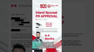 Spousal PR APPROVAL for Canada spousalpr canadaimmigration [upl. by Coco74]