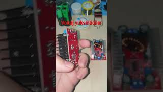 VOLTAJ YÜKSELTİCİ  VOLTAGE BOOSTER elektrik elektronik [upl. by Casper]