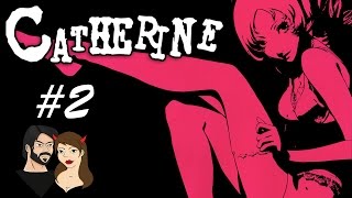 Catherine  Lets Play en Español  Ep 2  quotPizza de piñaquot [upl. by Koa]