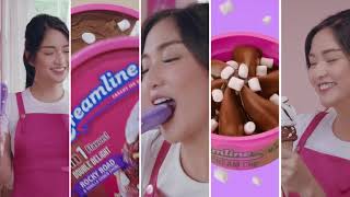 Creamline Creamy Ice Cream TVC 2021 45s with Charlie Dizon [upl. by Taggart]